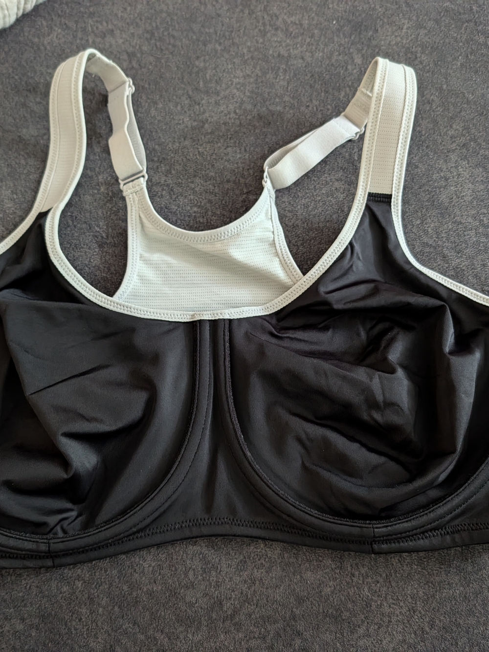 SheCurve Unlined External Underwrite Full Coverage Sports Bra